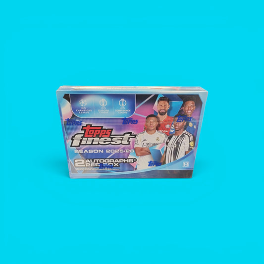 2025-26 Topps UEFA Club Competitions Finest Soccer Hobby Box