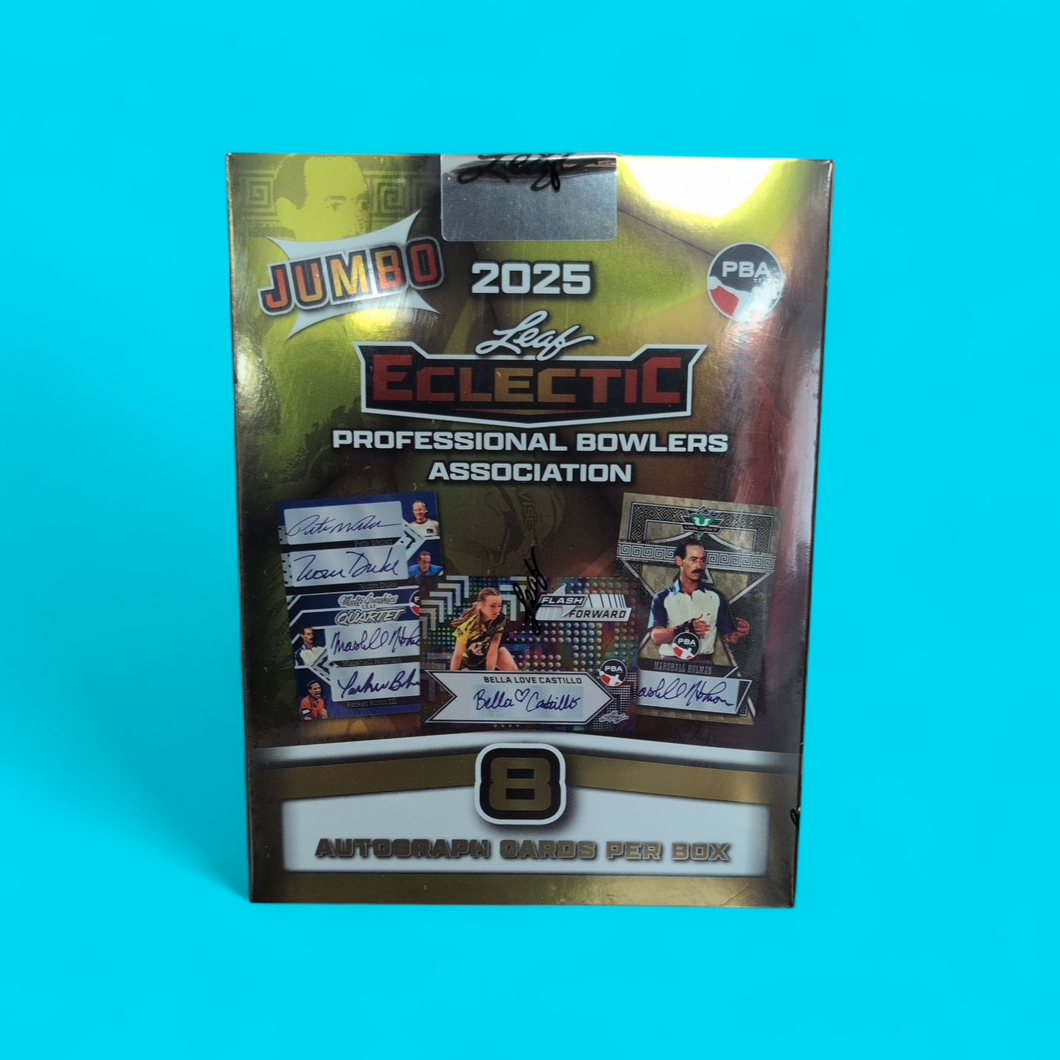 2025 Leaf Eclectic PBA Bowling Jumbo Box
