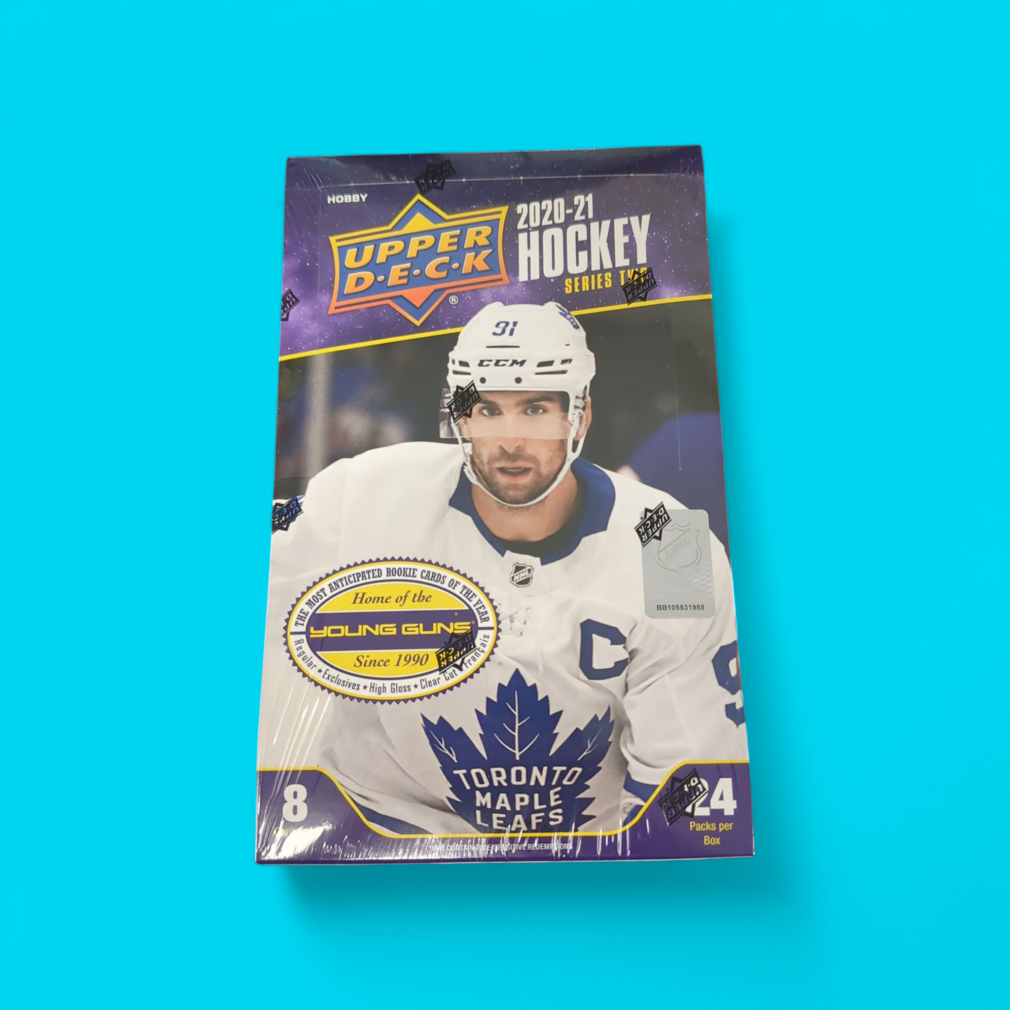2020-21 Upper Deck Series 2 Hockey Hobby Box