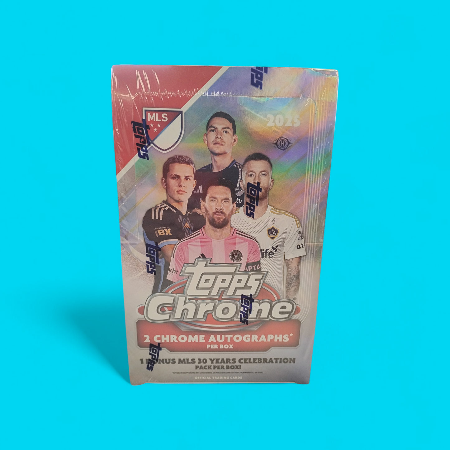 2025 Topps Chrome MLS Soccer Hobby Box