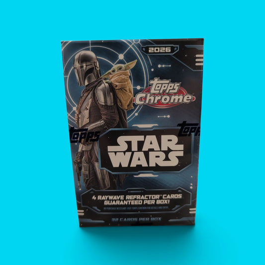 2026 Topps Chrome Star Wars Blaster Box