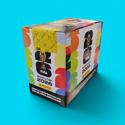 2026 Panini Fifa World Cup Soccer 25-Pack Sticker Box