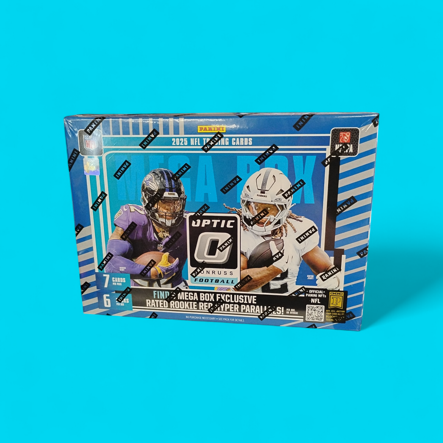 2025 Panini Donruss Optic Football Hobby Mega Box ( Red Hyper )