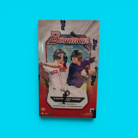 2026 Bowman Baseball Jumbo Box