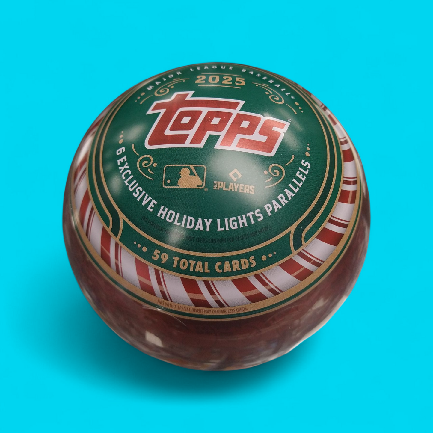 2025 Topps Baseball Holiday Tin