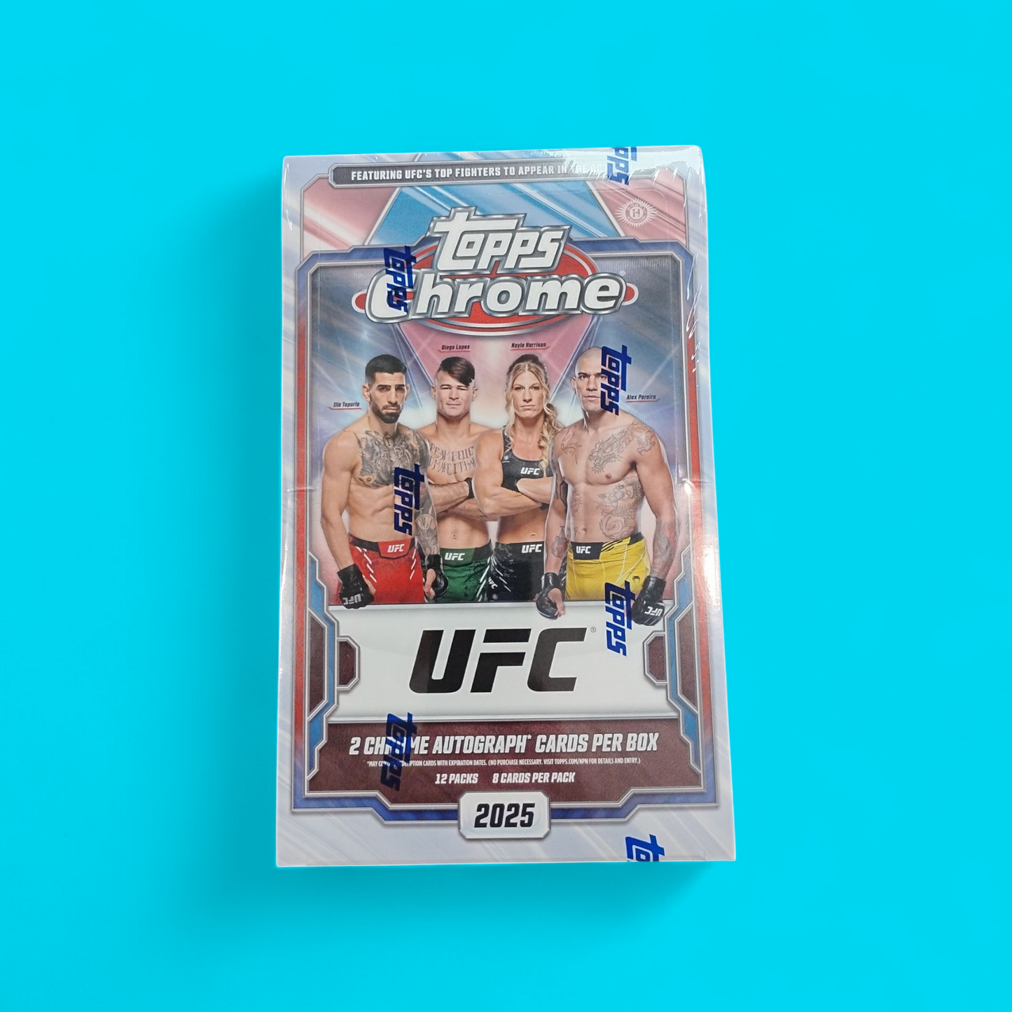 2025 Topps UFC Chrome Hobby Box
