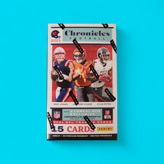 2021 Chronicles Football Cereal Box