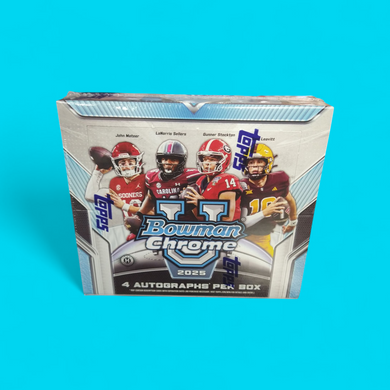 2025 Bowman Chrome University Football Hobby Jumbo Box
