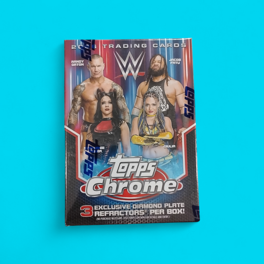 2026 Topps Chrome WWE Blaster Box