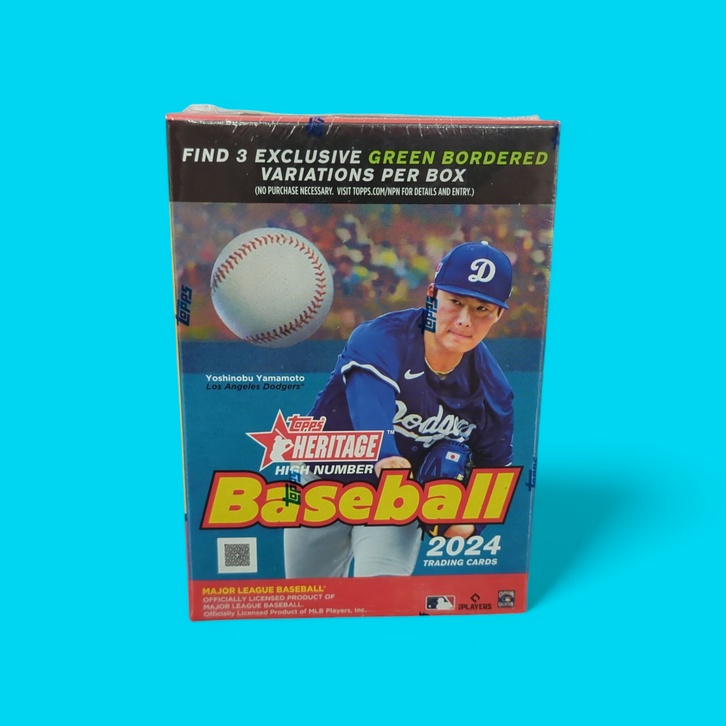 2024 Topps Heritage High Number Baseball Blaster Box