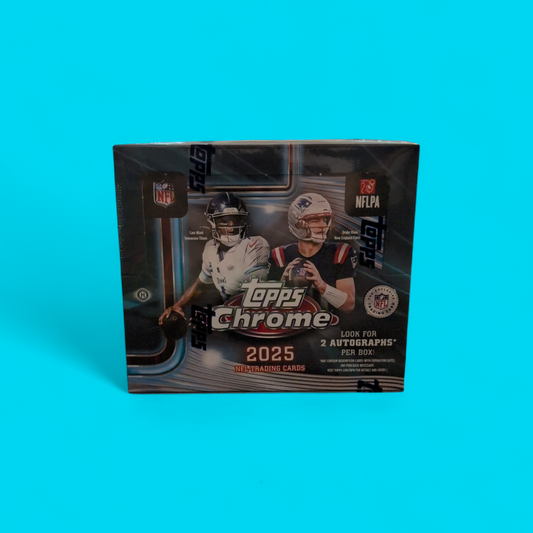 2025 Topps Chrome Football Jumbo Box