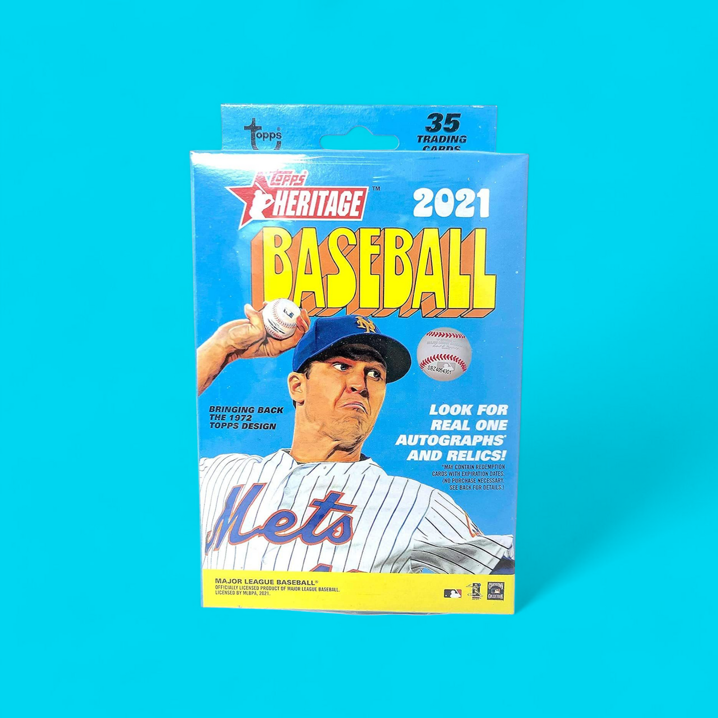 2021 Topps Heritage Baseball Hanger Box