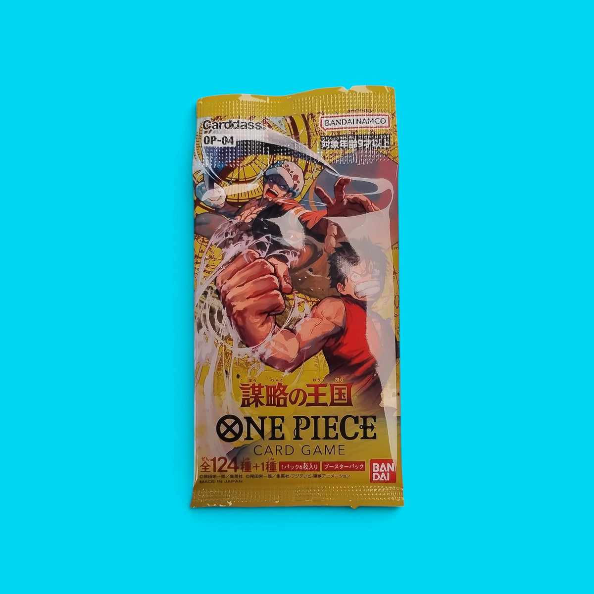 One Piece Card Game Kingdoms of Intrigue Japanese Booster Pack OP-04
