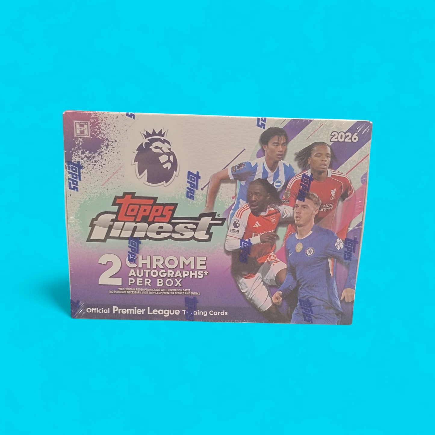 2026 Topps Finest Premier League EPL Soccer Hobby Box