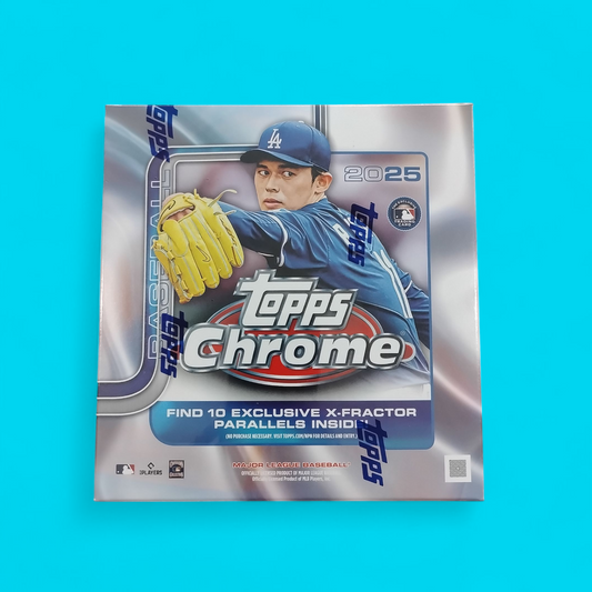 2025 Topps Chrome Baseball Mega Box