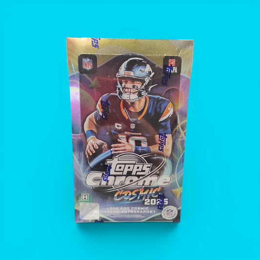 2025 Topps Chrome Cosmic Football Hobby Box