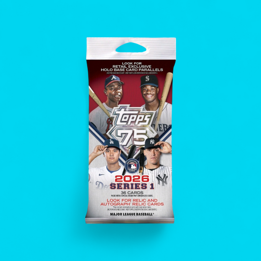 2026 Topps Series 1 Baseball Value Fat Pack