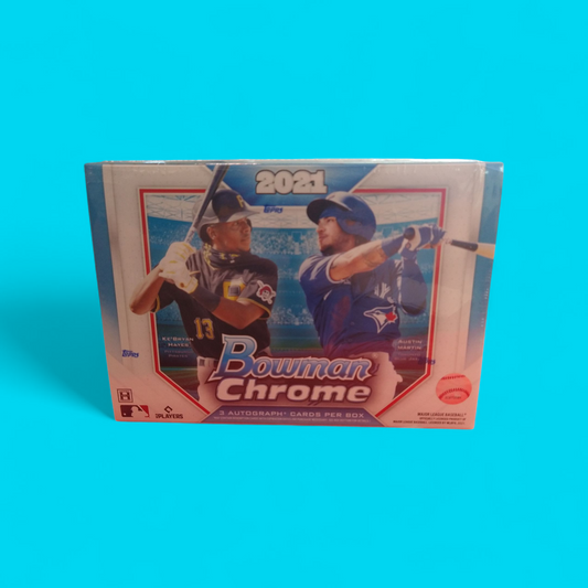 2021 Bowman Chrome Baseball HTA Choice Box
