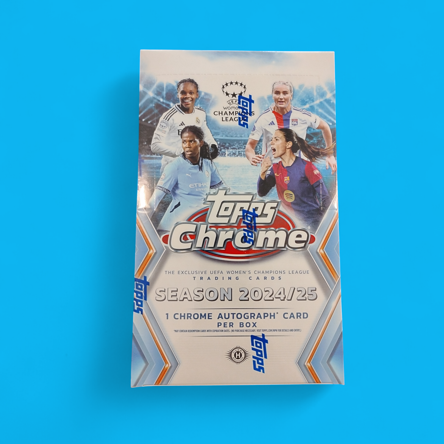 2024-25 Topps UEFA Women's Champions League Chrome Soccer Hobby Box