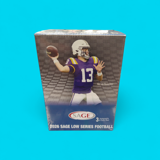 2026 Sage Low Series Football Blaster Box