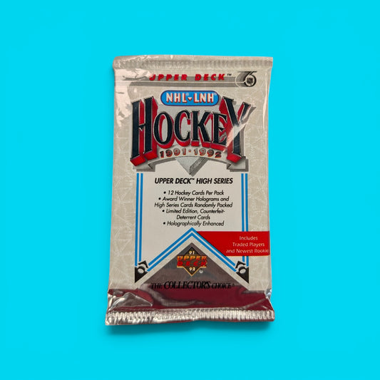 1991-92 Upper Deck High Series Hockey Pack