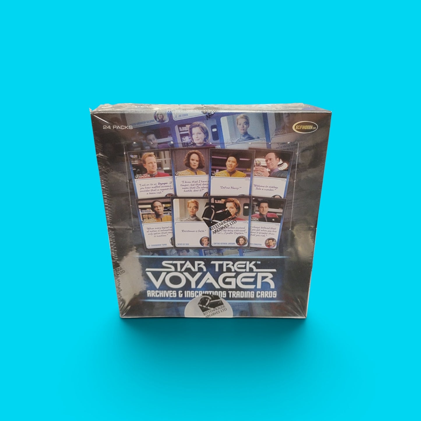 2026 Rittenhouse Star Trek Voyager Archives & Inscriptions Hobby Box