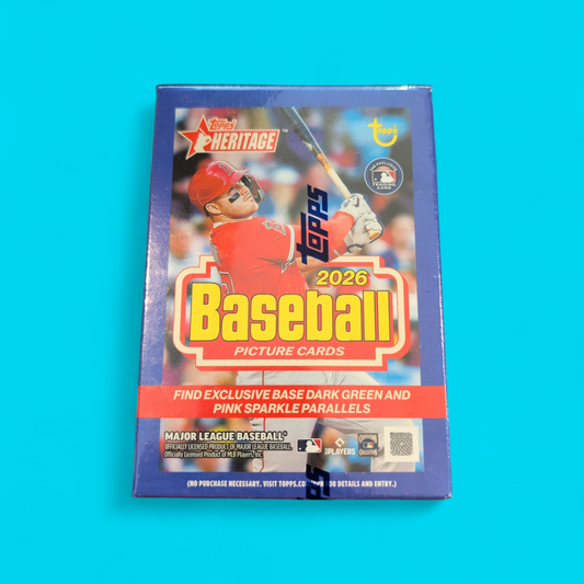 2026 Topps Heritage Baseball Blaster Box