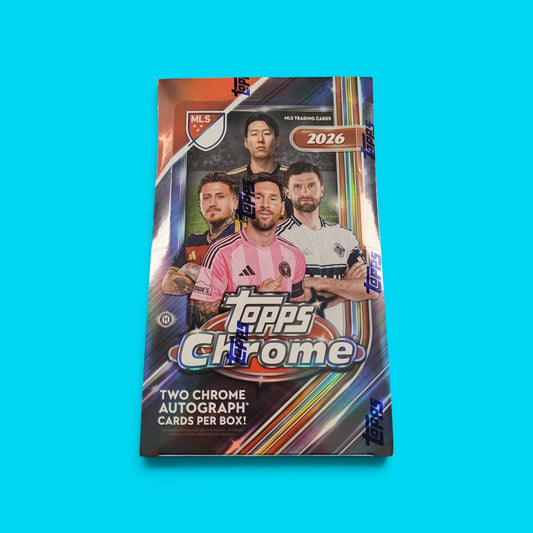 2026 Topps Chrome MLS Soccer Hobby Box