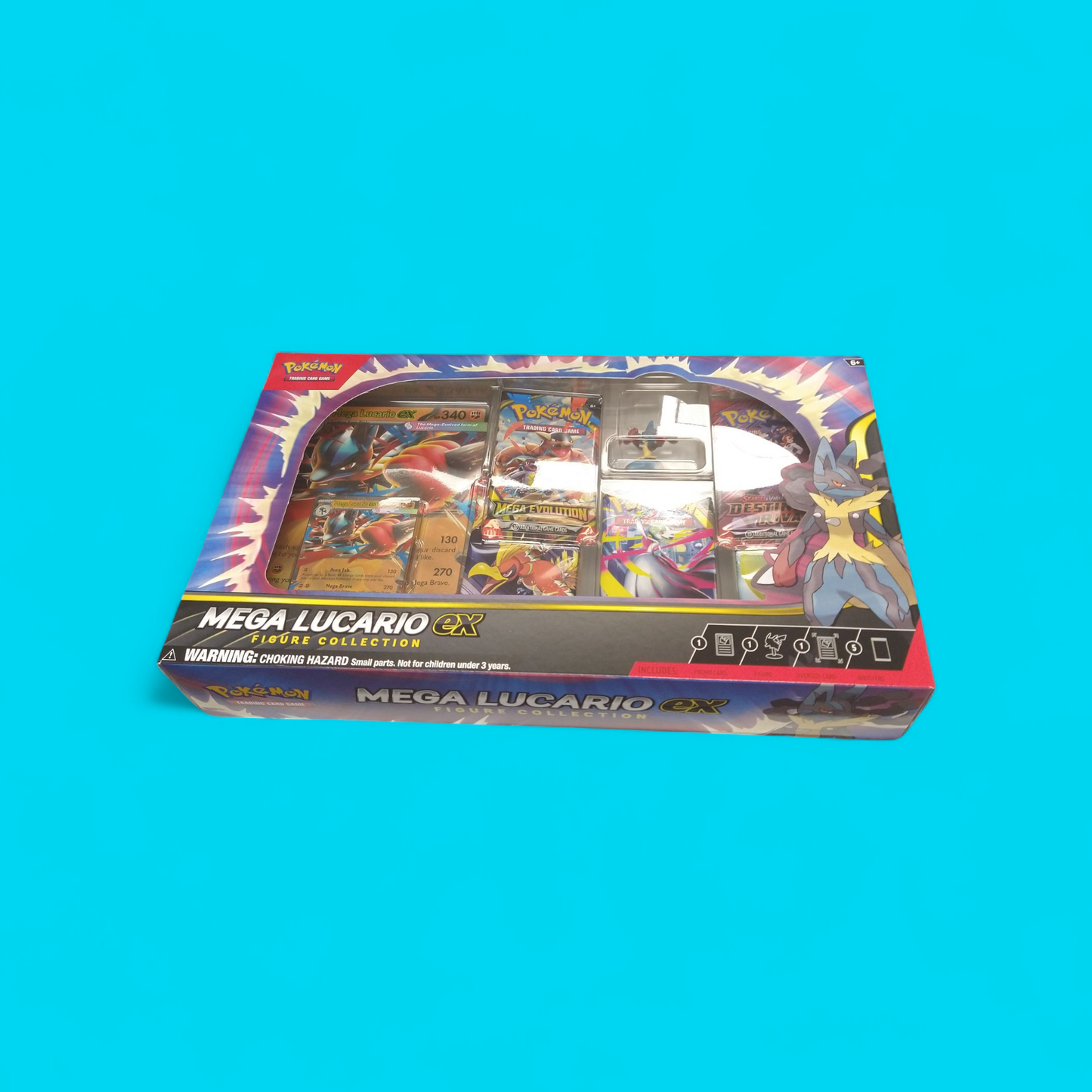 Pokemon Mega Lucario EX Figure Collection Box