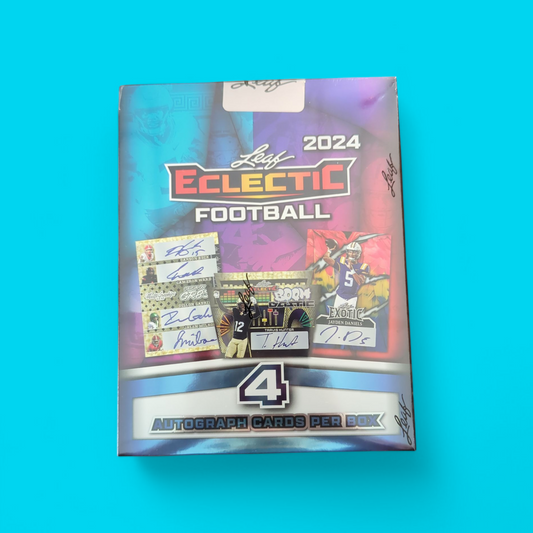 2024 Leaf Eclectic Football Hobby Box