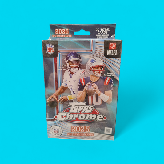 2025 Topps Chrome Football Hanger Box