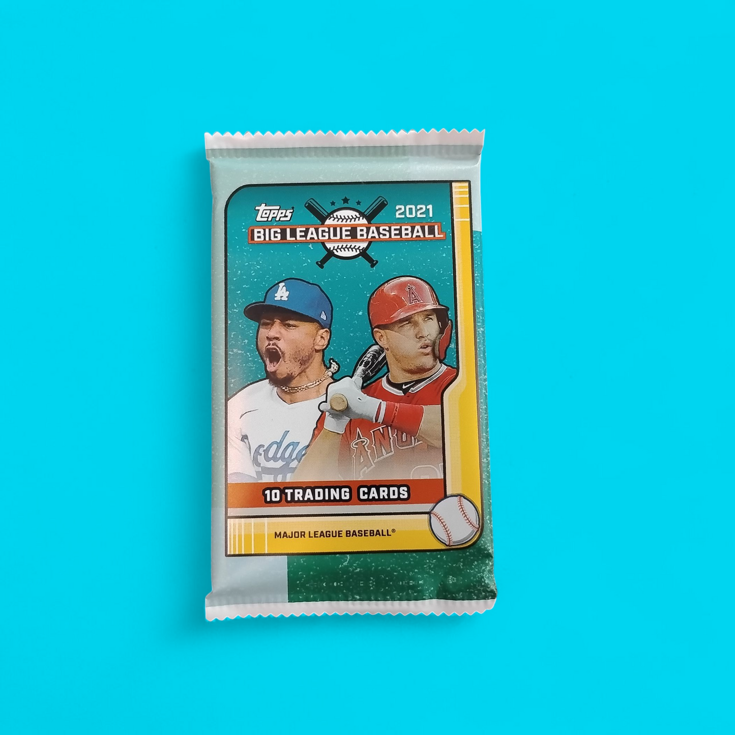 2021 Topps big league baseball pack
