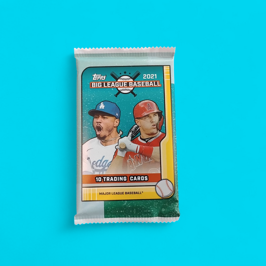 2021 Topps big league baseball pack