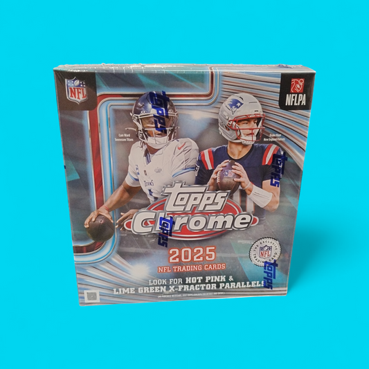 2025 Topps Chrome Football Mega Box