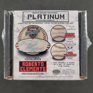 Tristar Hidden Treasures Platinum Autographed Baseball