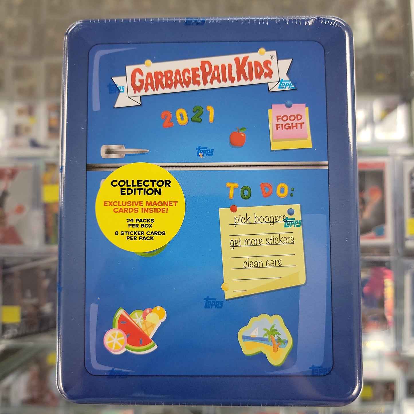 2021 Topps Garbage Pail Kids Food Fight Seried 1 Collectors Box