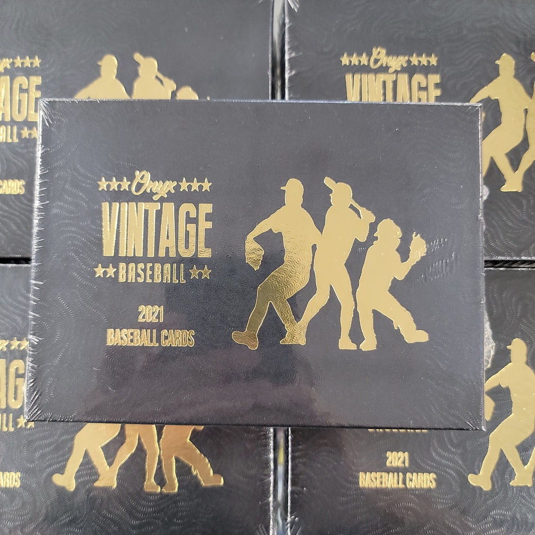 2021 Onyx Vintage Collection Baseball Box
