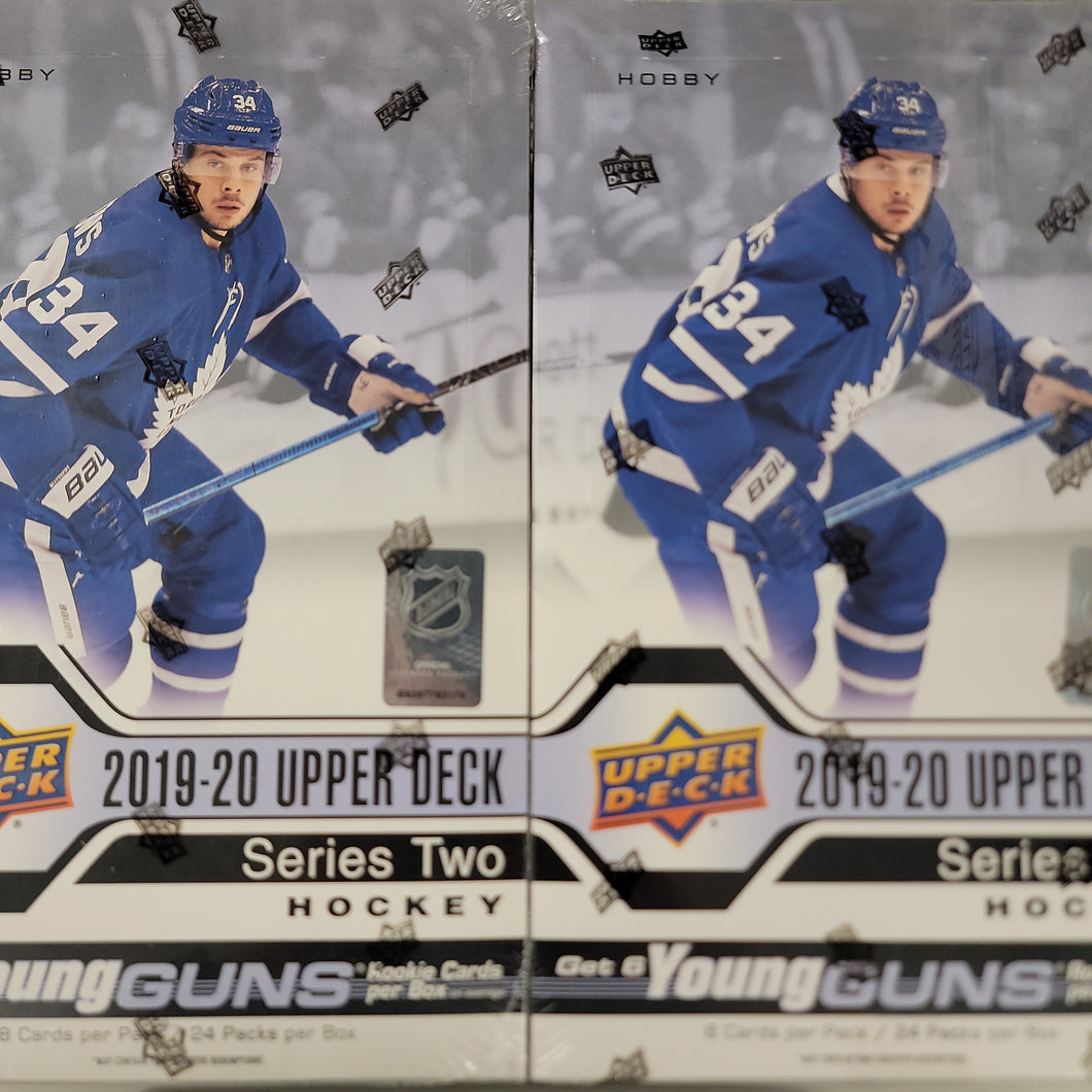 2019-20 Upper Deck Series 2 Hockey Hobby Box