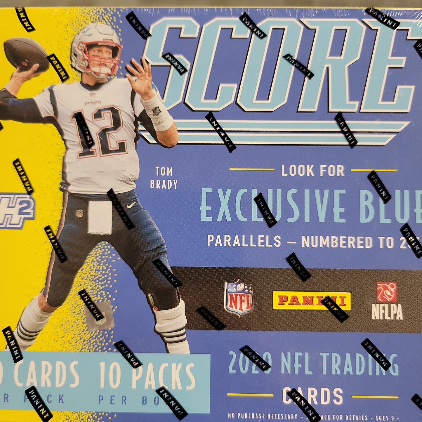 2020 Panini Score Football H2 Hybrid Box