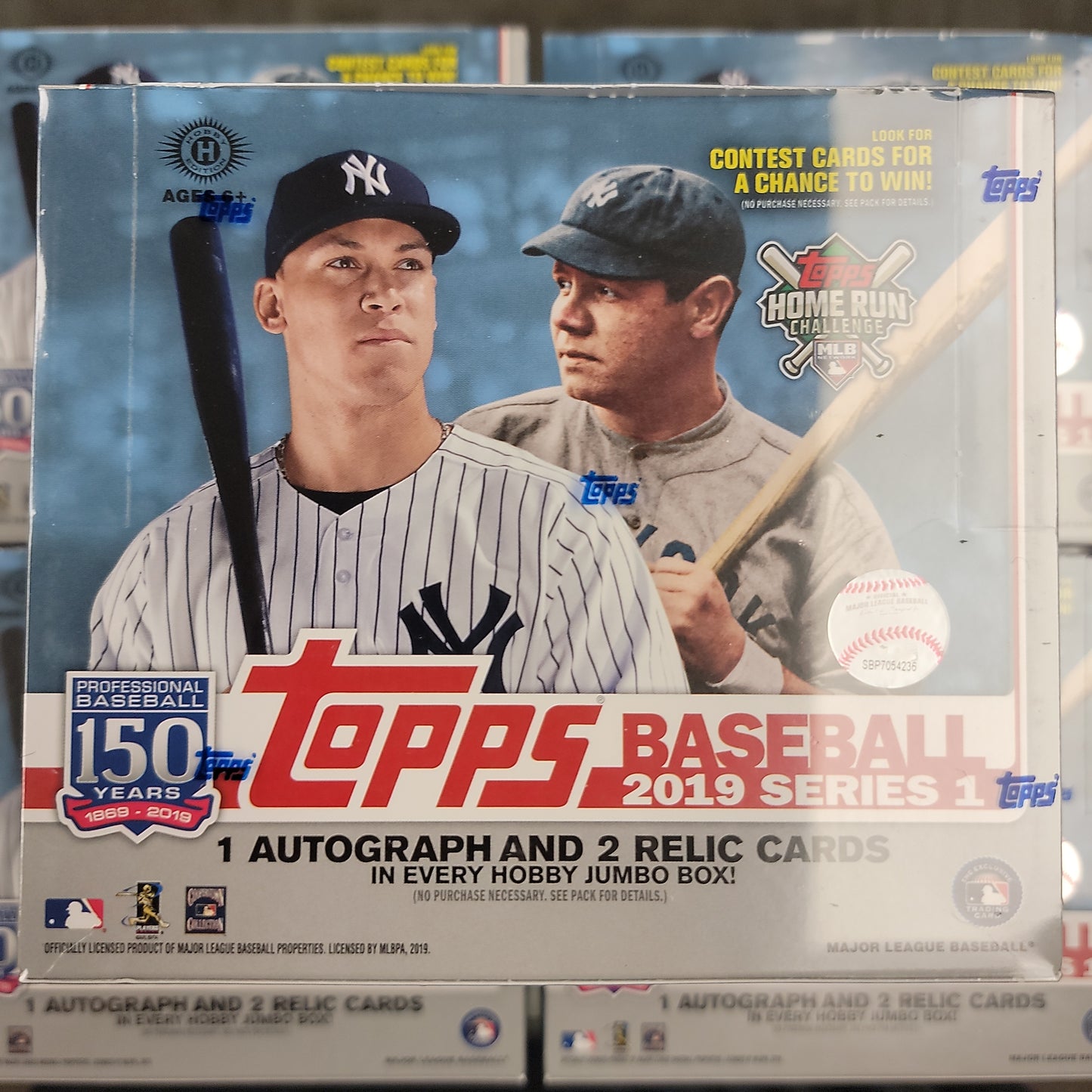 2019 Topps Series 1 Baseball Jumbo Hobby Box