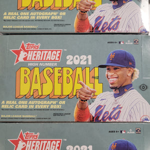 2021 Topps Heritage High Number Hobby Box