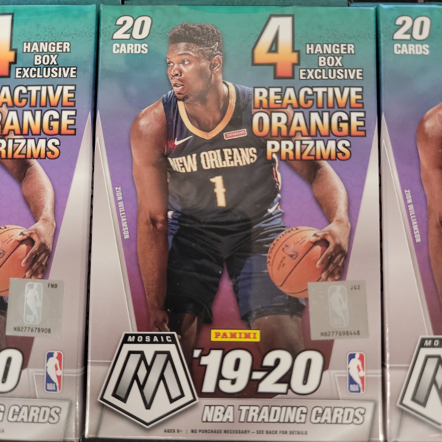 2019-20 Panini Mosaic Basketball Hanger Box
