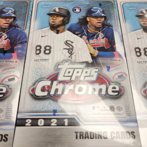 2021 Topps Chrome Baseball Lite Box