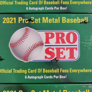 2021 Leaf Pro Set Metal Baseball Box