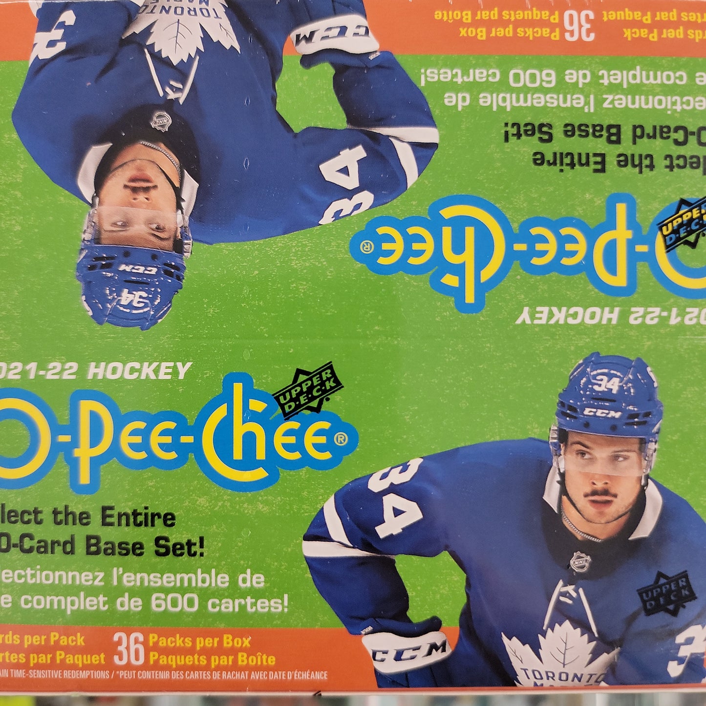 2021-22 Upper Deck O-Pee-Chee Hockey Retail Box