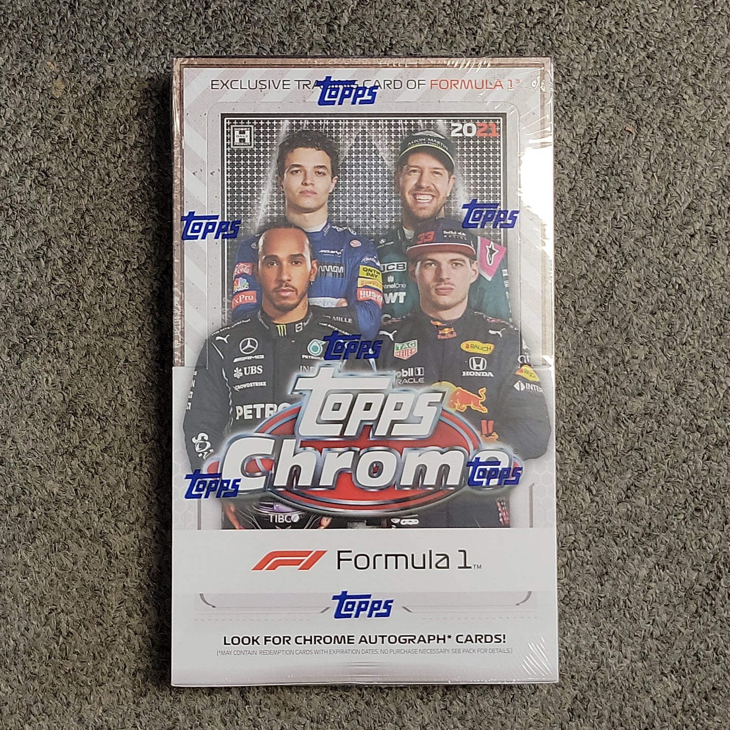 2021 Topps Chrome Formula 1 Hobby Box F1