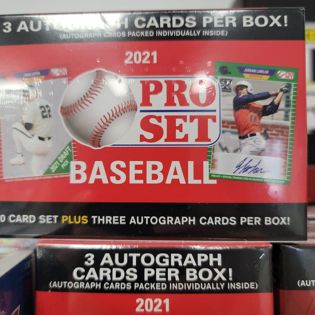 2021 Leaf Pro Set Baseball Blaster Box