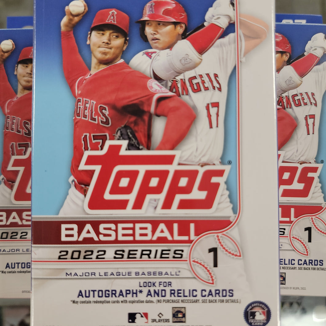 2022 Topps Series 1 Baseball Hanger Box