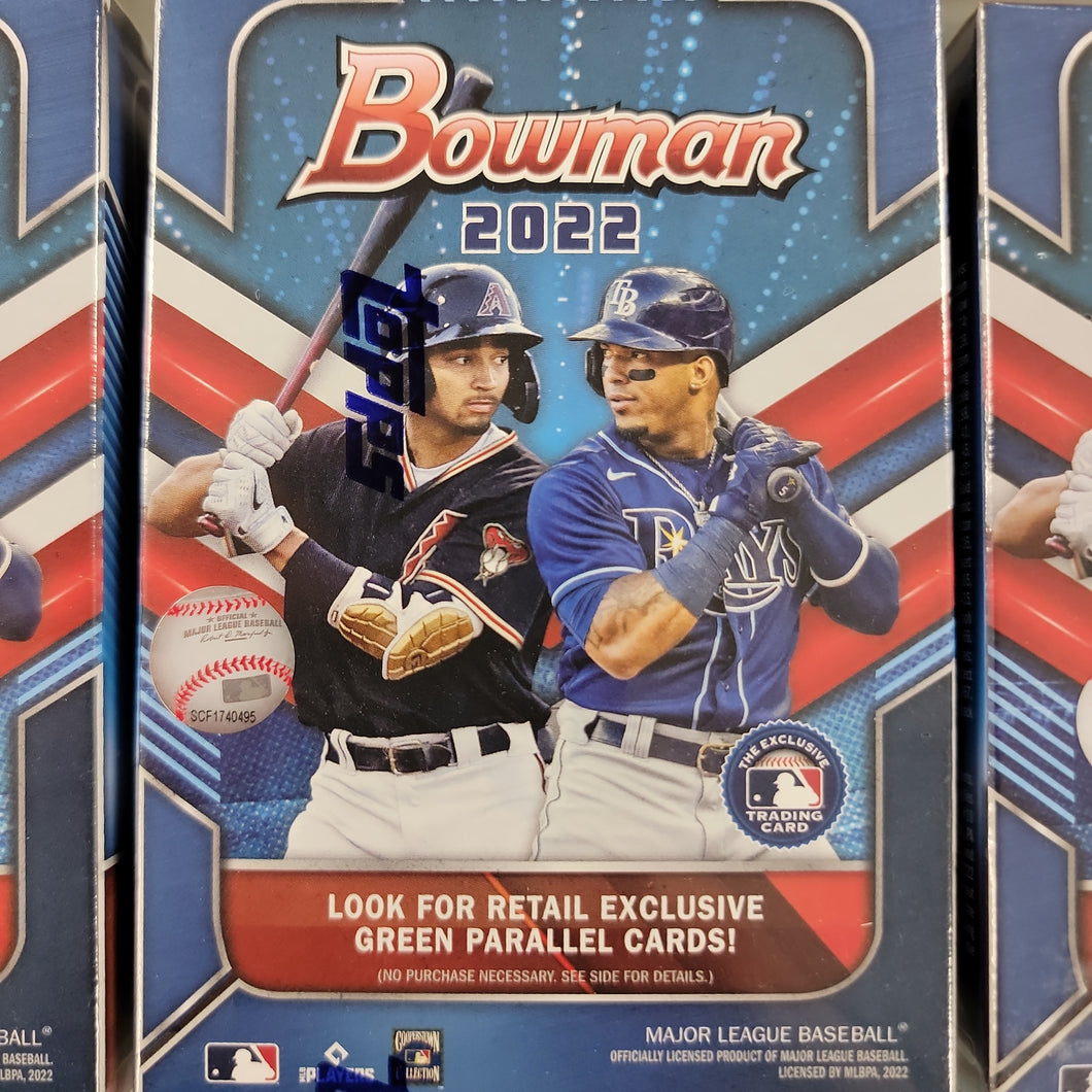 2022 Bowman Baseball Retail Blaster Box
