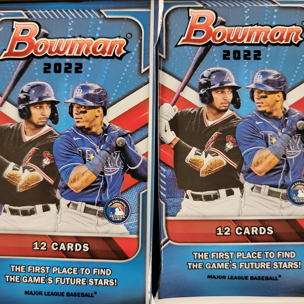 2022 Bowman Baseball Retail Pack